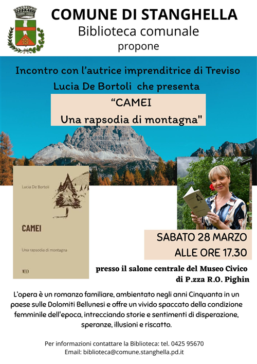 Incontro con l'autrice-imprenditrice Lucia De Bortoli