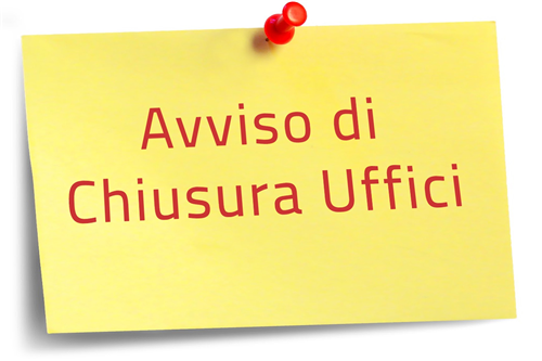 Chiusura Ufficio Anagrafe e Stato Civile il 18.06.2026