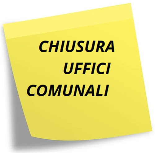 Uffici comunali chiusi al pubblico il 27 febbraio